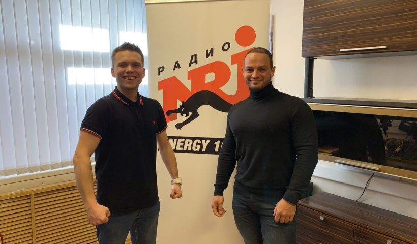 Радио «Energy Орёл» посетил управляющий фитнес-клуба «Fitness Maximum»  Николай Нальгиев